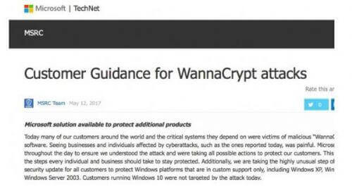 Download Windows 7 Wannacry Patch